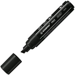 STABILO FREE Acrylic Marker 1 Stück(e) Meißel Schwarz