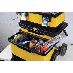Stanley 1-95-621 Kleinteil/Werkzeugkasten Schwarz, Gelb