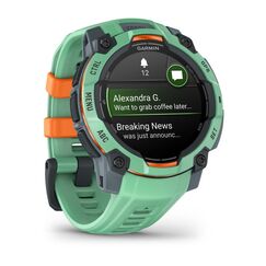 Garmin Instinct 3 AMOLED 3,05 cm (1.2") 45 mm Digital 390 x 390 Pixel Touchscreen Grün GPS