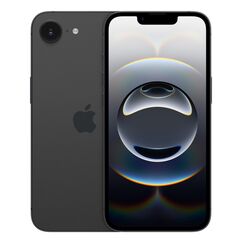 Apple iPhone 16e 15,5 cm (6.1") Dual-SIM iOS 18 5G USB Typ-C 128 GB Schwarz, Farbe: Schwarz