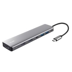 Trust 25661 Schnittstellen-Hub USB Typ-C Aluminium
