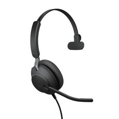 Jabra Evolve2 40 SE Kopfhörer Kabelgebunden Kopfband Büro/Callcenter USB Type-C / USB Type-A Schwarz