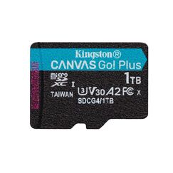 Kingston Technology 1TB microSDXC Canvas Go Plus Gen4 200R A2 U3 Einzelpaket ohne ADP