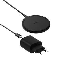 Belkin WIA012kqBK Smartphone Schwarz AC Kabelloses Aufladen Schnellladung Drinnen