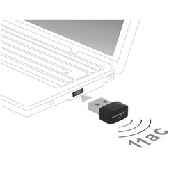 DeLOCK 12461 Netzwerkkarte WLAN 433 Mbit/s
