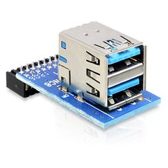 DeLOCK 41865 Schnittstellenkarte/Adapter Eingebaut USB 3.2 Gen 1 (3.1 Gen 1)
