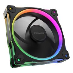 ASUS Prime MR120 Fan ARGB Reverse Black Computergehäuse Ventilator 12 cm Schwarz, Farbe: Schwarz