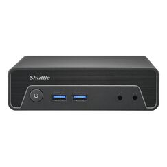 Shuttle Nano PC NE10N, Intel N 100, 1x HDMI, 1x DP, 6x USB, 1x LAN, VESA, lüfterlos, 24/7 Dauerbetrieb