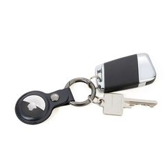 TROIKA KR21-20/BK Schlüsselring/Etui Schwarz, Farbe: Schwarz