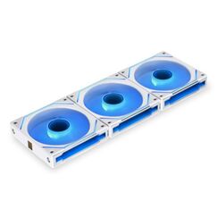 Lian Li Uni Fan 12RSLIN3W Computergehäuse Ventilator 12 cm Weiß, Farbe: Weiß