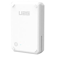 Urban Armor Gear 114025BW4130 Powerbank 5000 mAh Kabelloses Aufladen Weiß, Grau