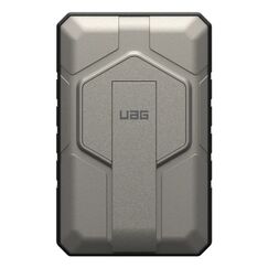 Urban Armor Gear 9B4411114036 Powerbank 10000 mAh Kabelloses Aufladen Schwarz, Titan