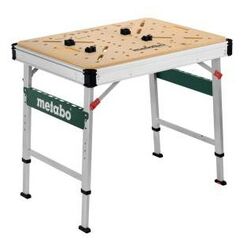 Metabo MWB 100 Gartentisch Beige, Metallisch Rechteckige Form