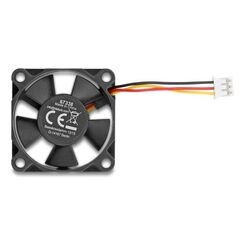 DeLOCK 67338 Computerkühlsystem Computergehäuse Ventilator 3,5 cm Schwarz 1 Stück(e)