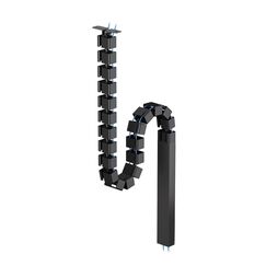 Neomounts ADS06-133BL Kabelwirbelsäule - Schraubbefestigung - universal, Farbe: Schwarz
