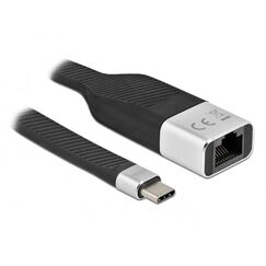 DeLOCK FPC Flachbandkabel USB Type-C zu Gigabit LAN 10/100/1000 Mbps 15 cm