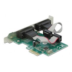 DeLOCK PCI Express x1 Karte zu 2 x Seriell RS-232