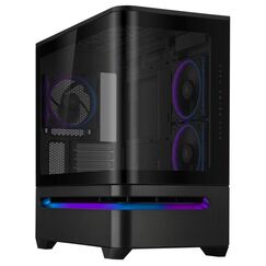 ASUS PRIME AP202 ARGB Mini Tower Schwarz