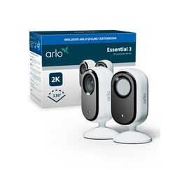 Arlo Essential 3 2K-Innenkamera, 2er Set