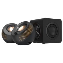 Creative Labs Creative Pebble X Plus Lautsprecherset 30 W Universal Schwarz 2.1 Kanäle Bluetooth