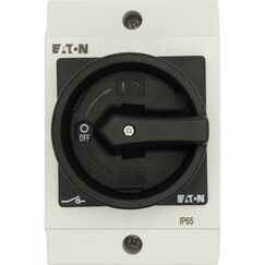 Eaton T0-1-102/I1/SVB-SW Kippschalter 2P Schwarz, Weiß