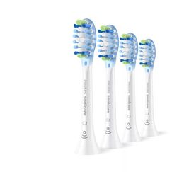 Philips Premium Plaque Defence HX9044/87 Bürstenköpfe (4er-Pack), Farbe: Weiß