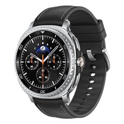 Samsung Galaxy Watch 8 Classic 3,3 cm (1.3") AMOLED 46 mm Digital 438 x 438 Pixel Touchscreen 4G Silber WLAN GPS