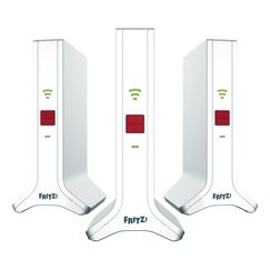Mesh Set 20003109 Mesh-WLAN-System Dual-Band (2,4 GHz/5 GHz) Wi-Fi 6E (802.11ax) Rot, Weiß 2x2/4x4