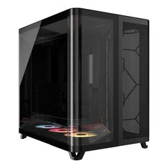 Corsair AIR 5400 RS-R ARGB Midi Tower Schwarz, Farbe: Schwarz