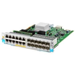 HPE Aruba Networking 12-port 10/100/1000BASE-T PoE+ / 12-port 1GbE SFP MACsec v3 zl2 Module