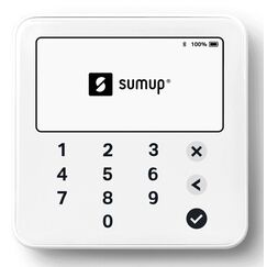 SumUp Solo Lite Smart-Card-Lesegerät Akku Bluetooth Weiß