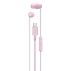 Sony IER-EX15C Kopfhörer Kabelgebunden im Ohr Anrufe/Musik USB Typ-C Pink