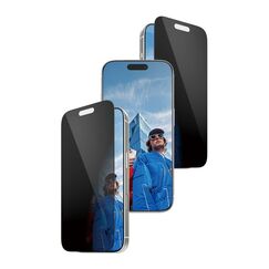 PanzerGlass ® 2-Way Privacy Displayschutz iPhone 17 Pro | Ultra-Wide Fit m. Fastfit in-a-box