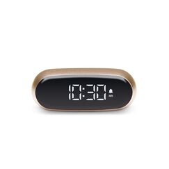 LEXON Minut Digitaler Wecker Gold, Farbe: Gold