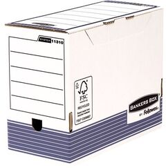 Fellowes 1131002 Dateiablagebox Papier Blau, Weiß