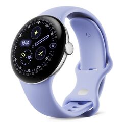 Google Pixel Watch 4 AMOLED 41 mm Digital Touchscreen 4G Silber WLAN GPS