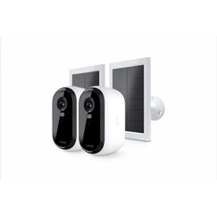 Arlo Essential 3 HD-Sicherheitskamera, 2er Set mit Solarpanel