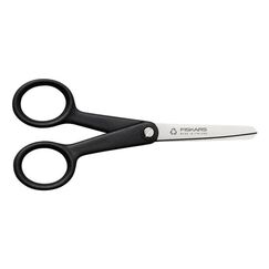 Fiskars 1074542 Büro- & Bastelschere Universal Gerader Schnitt Schwarz, Edelstahl