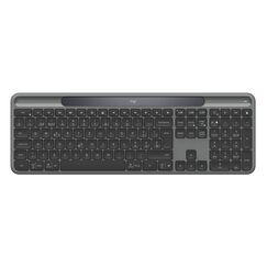 Logitech Signature Slim Solar + K980 Tastatur Universal RF Wireless + Bluetooth QWERTZ Schweiz Graphit