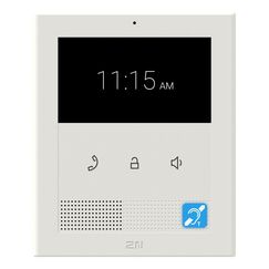 2N Clip 2wire-IP Video-Zugangssystem 10,9 cm (4.3") Weiß