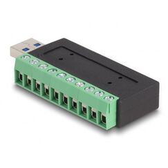 DeLOCK USB 3.2 Gen 1 Typ-A Stecker zu Terminalblock Adapter