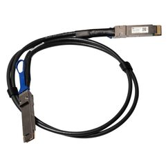 Mikrotik DDQ+DA0001 InfiniBand/Glasfaserkabel 1 m QSFP-DD DAC Schwarz, Farbe: Schwarz, Länge: 1 m