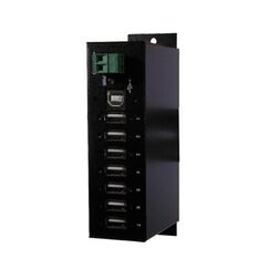 EXSYS USB 2.0 HUB 7-Port 480 Mbit/s Schwarz