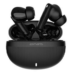 4smarts SkyBuds Pro ANC Kopfhörer True Wireless Stereo (TWS) im Ohr Anrufe/Musik/Sport/Alltag Bluetooth Schwarz, Farbe: Schwarz