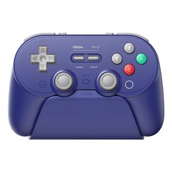 8Bitdo Pro 3 Bluetooth Violett Bluetooth/RF/USB Gamepad Analog / Digital Android, MAC, Nintendo Switch, Nintendo Switch 2, PC