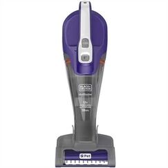 Black & Decker DVB315JP Handstaubsauger Violett Beutellos