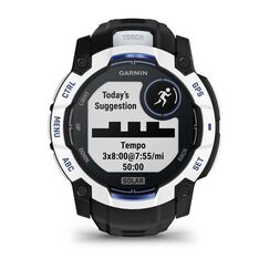 Garmin Instinct 2,79 cm (1.1") MIP 50 mm Digital 176 x 176 Pixel Touchscreen Schwarz, Weiß GPS
