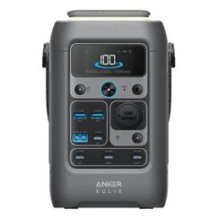 Anker Solix C300 DC Tragbare Power Station 7 Lithium-Eisen-Phosphat (LiFePO4) 90000 mAh 300 W 2,8 kg