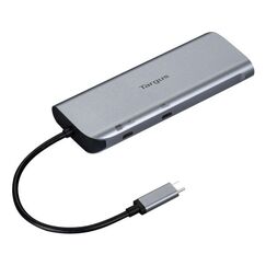 Targus DOCK427GL laptop-dockingstation & portreplikator Kabelgebunden USB 3.2 Gen 2 (3.1 Gen 2) Type-C Grau