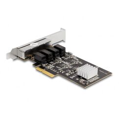 DeLOCK PCI Express x4 Karte 4 x RJ45 Gigabit LAN RTL8111